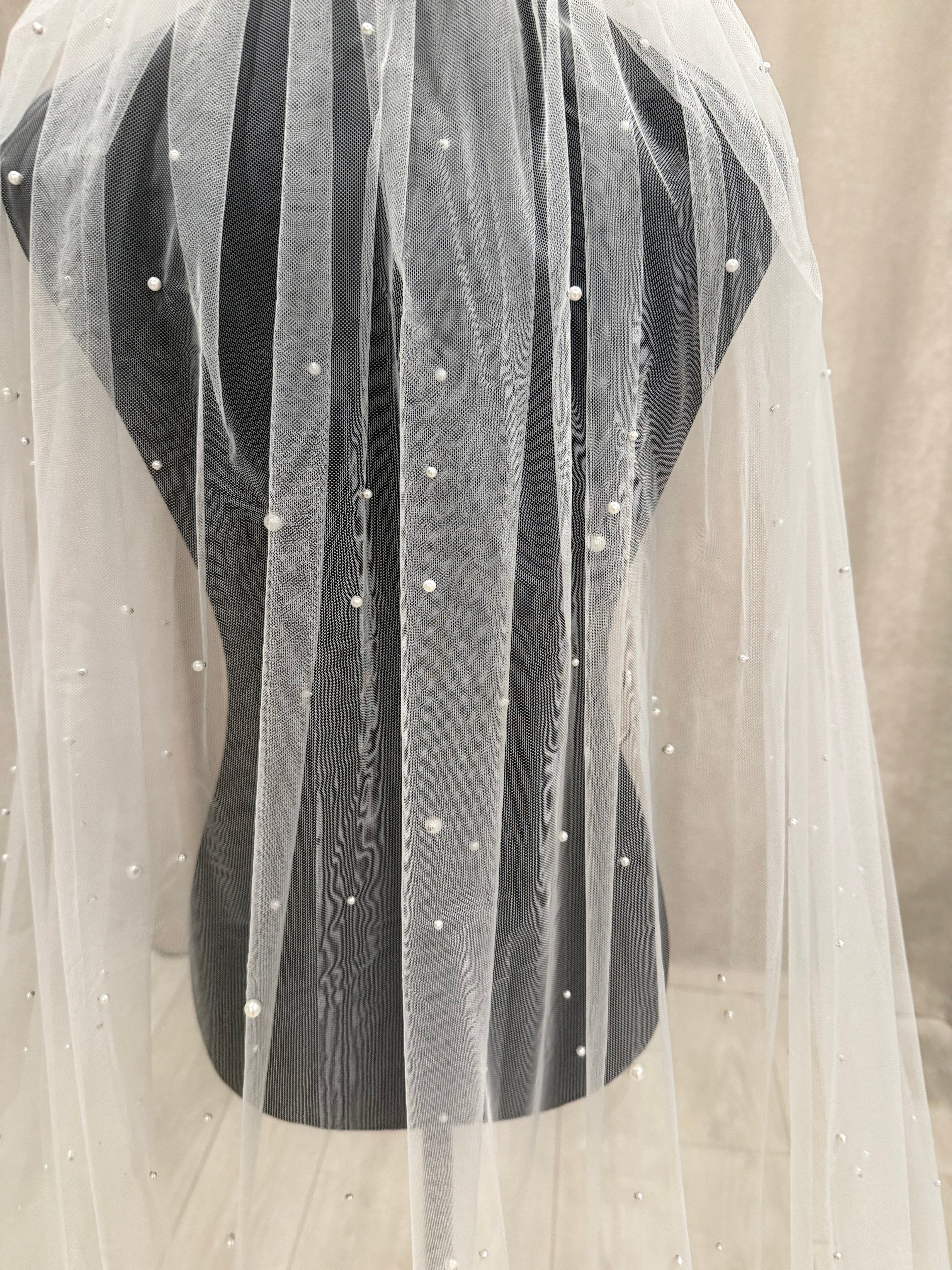 Pearl Bridal Veils