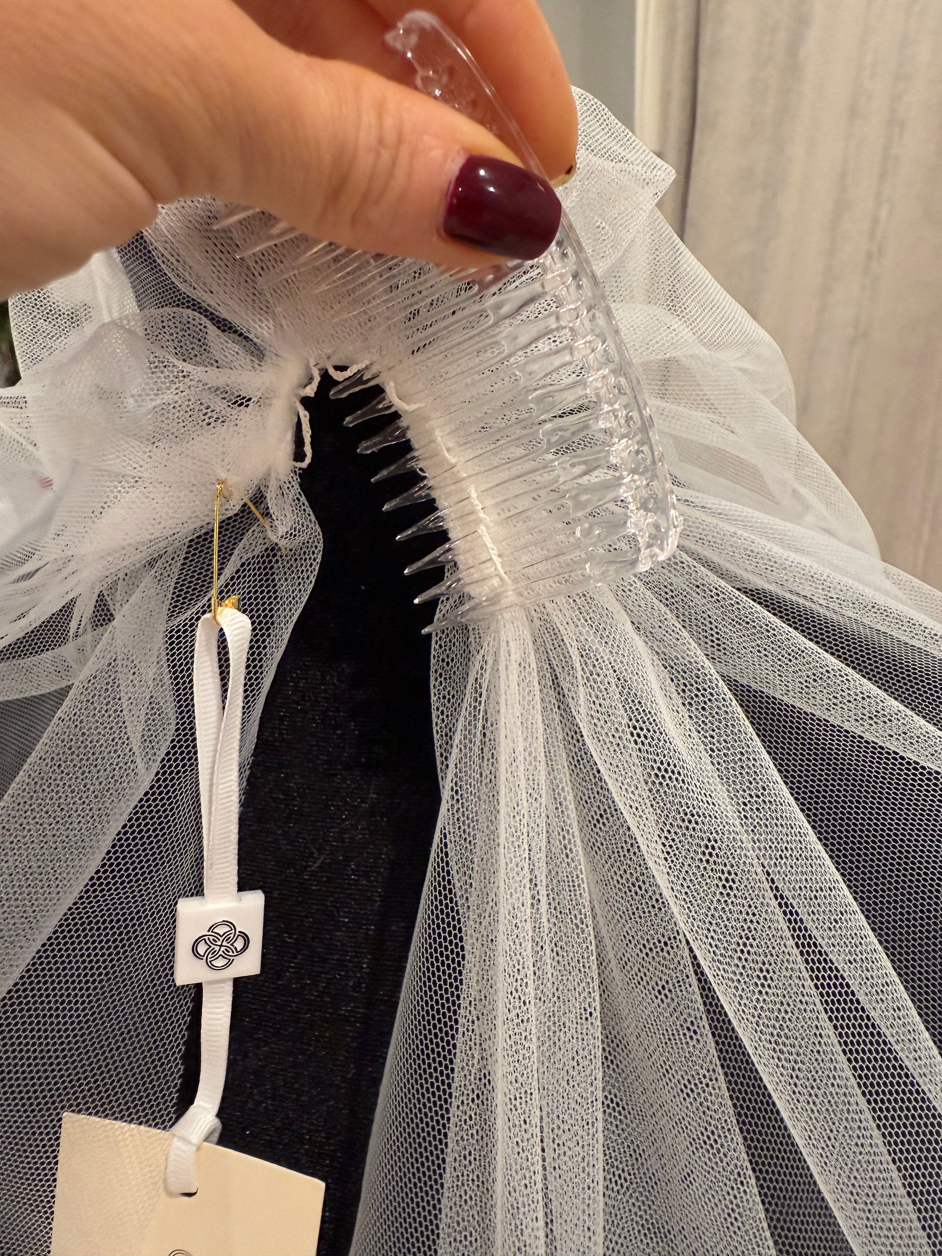 Simple Cathedral Veil