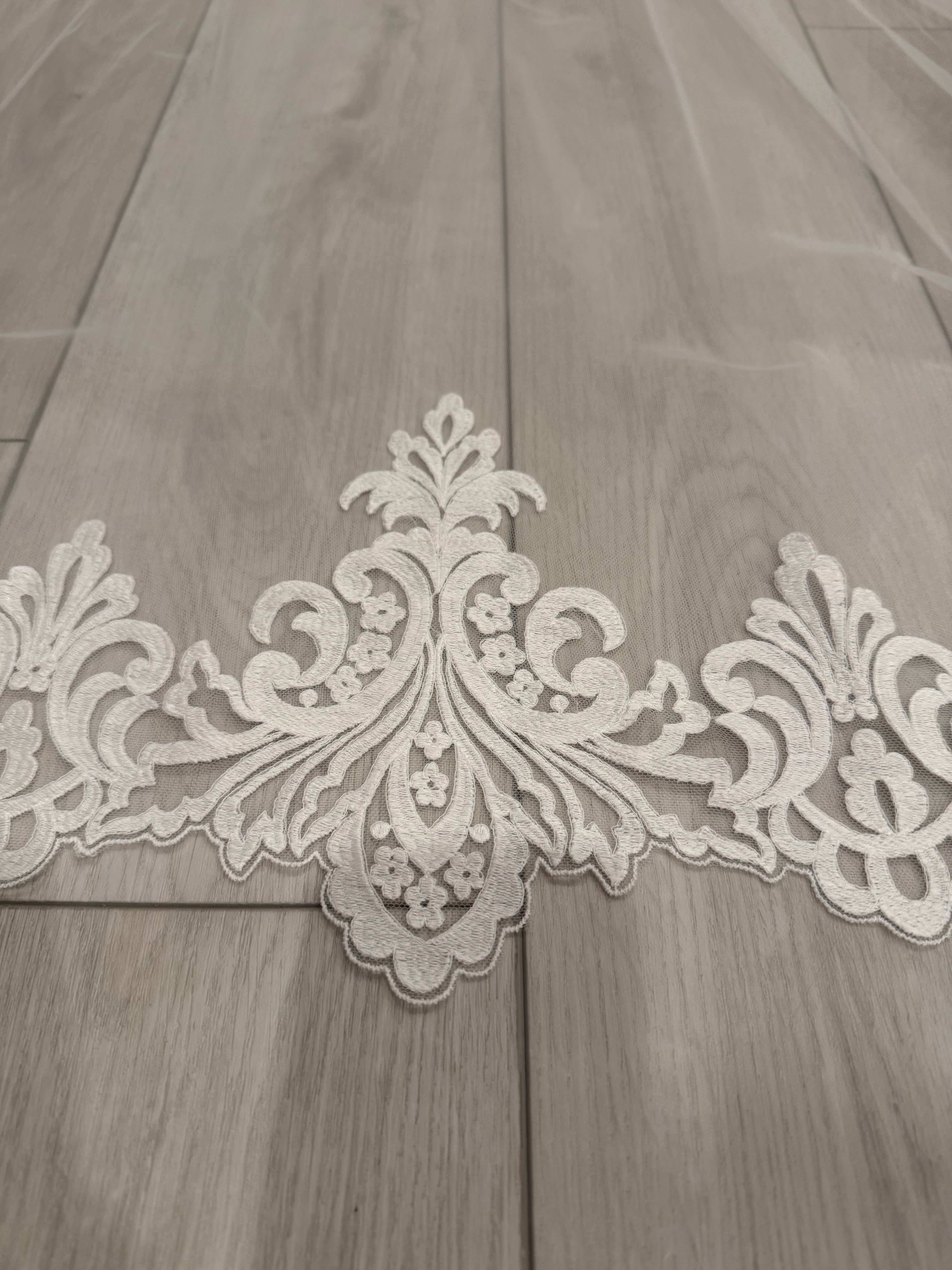 Royal Lace Mantila Veil