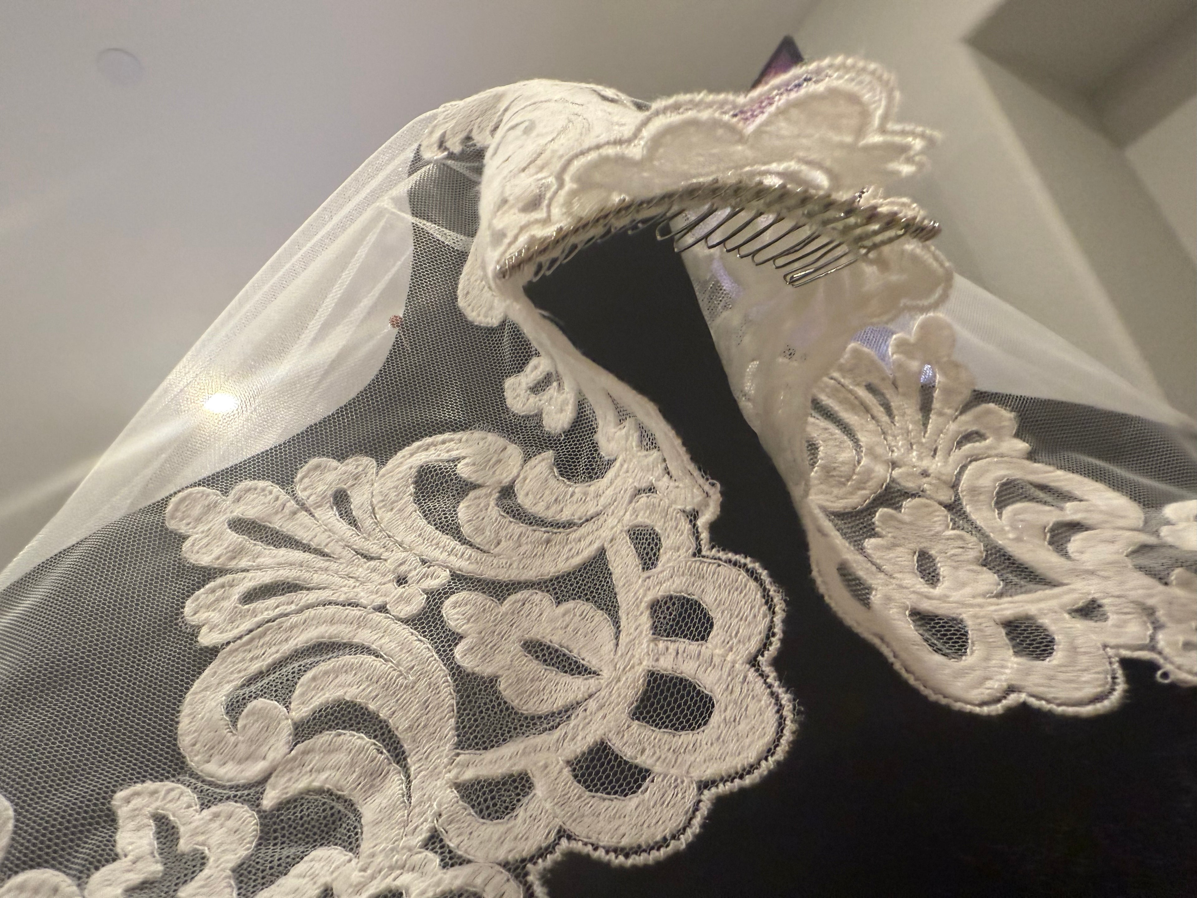 Royal Lace Mantila Veil